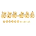 thumbnail image 1 of 6 Pcs Electric Guitar Tuning Pegs Metal Gold Guitar Replacement Tuning Keys Peg Machine Head, 1 of 14