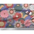 thumbnail image 3 of Soimoi polyester Crepe Fabric Flower Artistic Print Fabric by the Yard 52 Inch Wide, 3 of 3
