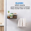 thumbnail image 4 of Magnetic Spice Rack Refrigerator Side Magnetic Spice Rack Kitchen Magnetic Shelf Magnetic Fridge Shelf Perfect Space Saver for Kitchen/Apartment 2 Pack (White), 4 of 5