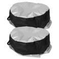 thumbnail image 1 of 2 Pcs Housses de Pneus de Roue pour Voiture VR Remorque Protecteur de Pneus, 1 of 9