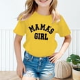 thumbnail image 1 of Catégorie de Produit Hauts, T-Shirts et Chemises pour Filles / Titre du Produit T-Shirt Fille Mignonne à Imprimé Graphique Col Rond Manches Courtes T-Shirt d'Été Décontracté, 1 of 4