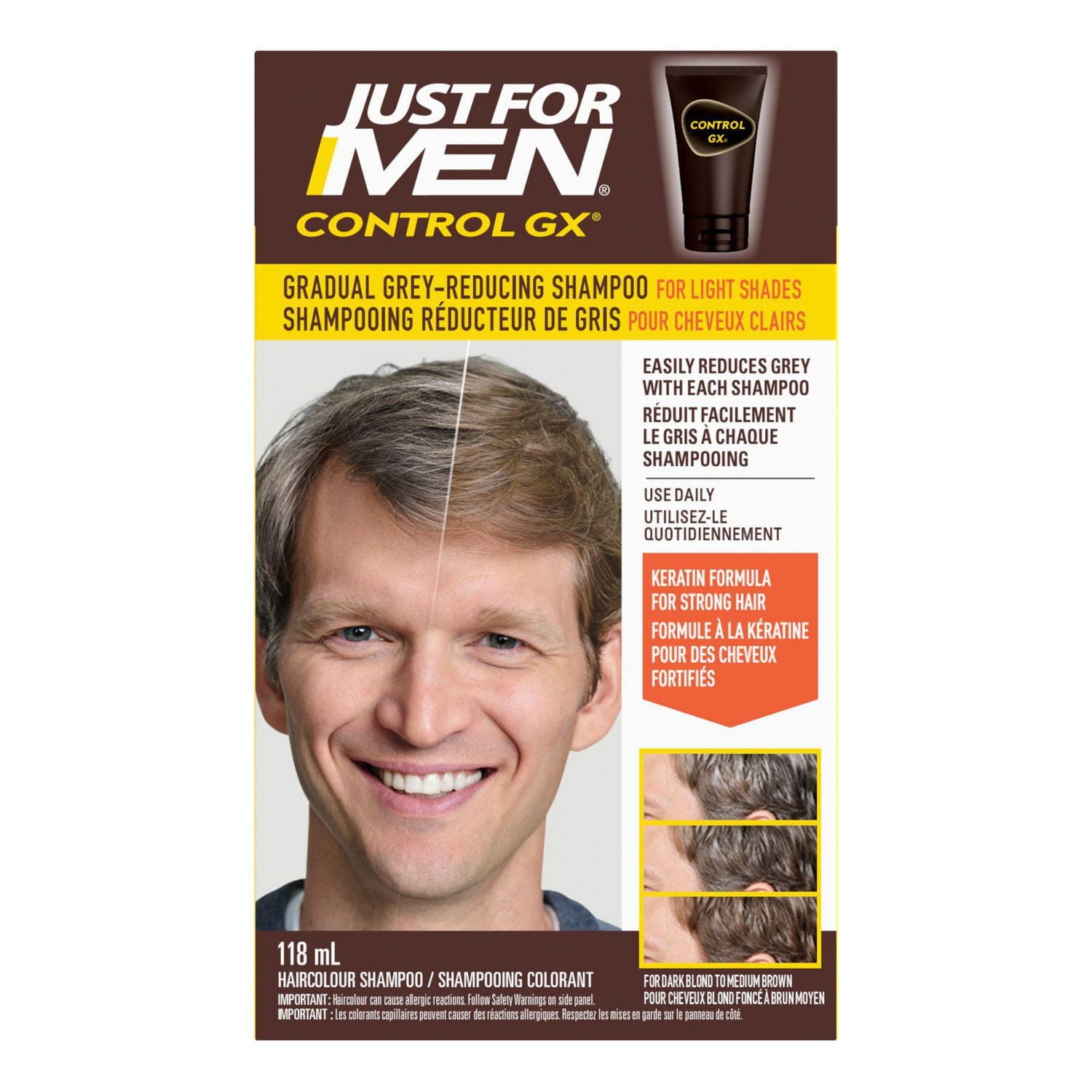 Control GX Grey Reducing Shampoo for Light Shades