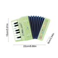 thumbnail image 3 of Children Large Electronic Accordion Toy With Keyboard Bellows Music Enlightenment Instrument For Beginners Plastic Light Grey Light Grey, 3 of 6