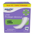 thumbnail image 3 of Equate Light Absorbency Long Pantiliner Unscented, 108 Count, 3 of 9