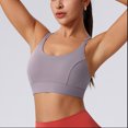 thumbnail image 2 of Plebaso Womens Sports Bras Padded Seamless Yoga Bras Stretch Full Coverage Everyday Workout Running Bras, 2 of 4