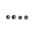 thumbnail image 1 of Xingzhi 100 Pieces Snap Button Children Jacket Trousers Pants Simple Design Round Press Stud Assorted Kit DIY Crafting Black 6mm, 1 of 6