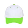 thumbnail image 2 of Casquette de Baseball Bicolore Ajustable, Blanc/vert Lime, 2 of 2