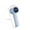 thumbnail image 3 of TopLLC Handheld High-speed Fan Usb Charging Outdoor Portable Speed Regulation Small Electric Fan hand held fan, 3 of 3