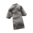 thumbnail image 1 of TISHITA 1:18 Male Doll Robe Costume Kids Gift Decor Doll Decor Accessories Accessory Gray, 1 of 8