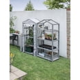 thumbnail image 5 of VegTrug 4-Tier Cedar Greenhouse - Grey, 5 of 5