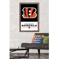 thumbnail image 3 of NFL Cincinnati Bengals - Logo 21 Wall Poster with Magnetic Frame, 22.375" x 34", 3 of 4
