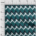thumbnail image 1 of oneOone Georgette Viscose Fabric Chevron Geometric Decor Fabric Printed BTY 42 Inch Wide, 1 of 4