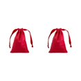 thumbnail image 4 of kurtrusly Sacs à Bijoux Super Doux Protection Délicate pour les Objets de Valeur Eco-friendly Rouge 2Set, 4 of 6