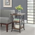 thumbnail image 2 of Convenience Concepts Brookline Table d'Appoint, Fini Bois Flotté Beige, 2 of 5