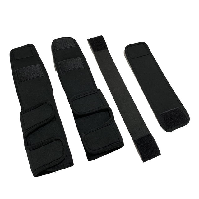 Redempat Effective Dog Elbow Protector Ensuring Pet S Safety Durable Convenient Brace Protector Shoulder Black M 1Set