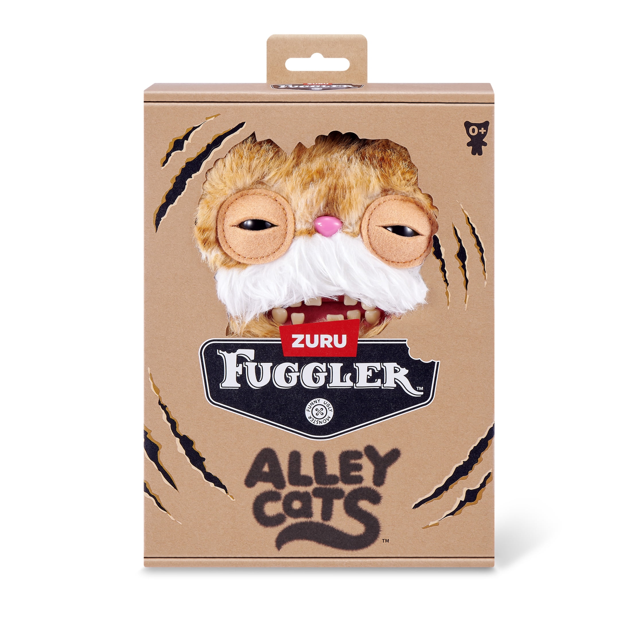 Fuggler Alley Cats 9 inch (Stinkface), Funny Ugly Monster Stuffed Animal Toy by ZURU