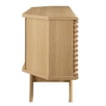 thumbnail image 4 of Render 46" Corner TV Stand Oak, 4 of 7