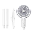 thumbnail image 3 of RKSTN A Fan Indoor Pedestal Fan Oscillating Fan High Speed Vertical Fan 360 Circulation Quiet and Powerful Floor Fan for Bedroom Home Office White, 3 of 8