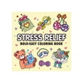 thumbnail image 1 of Binwennn Cartoon Coloring Book For Kids Cute Activity For Relaxation Color Adorable Animals Flowers And Familiar Objects Relaxation Stress With Illustrations 52 Page Painting Set for Adults Easter, 1 of 4