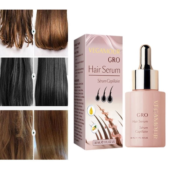 Hair Serum by Vegamour GRO For Hair Growth Thicker Vegan Fuller Healthier 30 ml