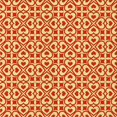 thumbnail image 1 of Ahgly Company Machine Washable Indoor Square Transitional Neon Red Area Rugs, 6' Square, 1 of 7