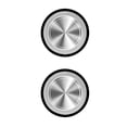 thumbnail image 4 of Ruiboury Mobile Phone Game Joystick Practical Screen Sucker Rocker Gamepad Button Controller Assist Joypad Gaming Supplies Black 2Set, 4 of 6