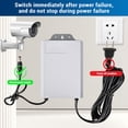 thumbnail image 3 of Outdoor Backup Battery UPS Uninterruptible Power Supply Mini Backup Battery with 5400mAh Rechargeable Li Battery 12V 2A Output for Router Modem, 3 of 7