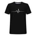 thumbnail image 5 of Plebaso T-shirt Graphique pour Hommes Été Manches Courtes T-Shirts Col Rond Chemises Décontractées Hauts de Plage Imprimés pour Hommes, 5 of 5