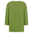 thumbnail image 5 of RXIRUCGD Hauts à Boutons Décontractés Unis pour Femmes, Vert, Taille : S, 5 of 5