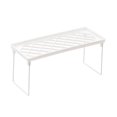 thumbnail image 1 of Étagère de Rangement pour Dortoir Étagère d'Exposition de Bureau Étagère de Rangement en Métal Étagère de Rangement Étagère de Rangement pour Dortoir Robuste en PP Métal Design Pliable Style Simple Étagère d'Exposition de Bureau pour la Maison, 1 of 6