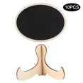 thumbnail image 4 of Message Boards, Reusable Wooden Handmade Mini Chalkboard Signs  For Weddings Birthday Parties For Table Numbers Food Signs, 4 of 8