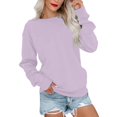 thumbnail image 2 of Hauts pour Femmes Manches Longues Amples Décontractés Tunique Plissée Boutonnée Imprimé Halloween Vert Armée L, 2 of 6