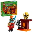 thumbnail image 1 of LEGO Minecraft La bataille de la lave du Nether 21266 Ensemble de construction (99 pièces), 1 of 6