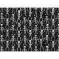 thumbnail image 5 of oneOone Rayon Black Fabric Skull Craft Projects Decor Fabric Printed By The Yard 56 Inch Wide, 5 of 5