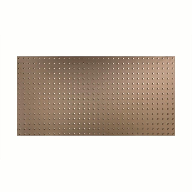 FASÄDE Easy Installation Dome Argent Bronze Wall Panel (4' x 8' Panel)