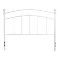 thumbnail image 3 of Woodstock Decorative White Metal Full Size Headboard, 3 of 9
