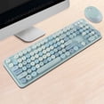 thumbnail image 2 of Ensemble Clavier et Souris Sans Fil 2.4G Clavier Sans Fil Punk Touches /pc/silencieux, 2 of 3