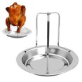 thumbnail image 1 of Grille de Barbecue pour Poulet en Acier Inoxydable, Grille Verticale pour Brochettes, Grille de Grillade Brésilienne, Grille de Barbecue pour Poulet, 1 of 8
