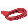 thumbnail image 2 of Coleman Cable 4217 Rallonge Extérieure en Vinyle 14/3 SJTW, Rouge, 3 Prises, 25 Pieds, 2 of 4
