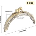 thumbnail image 2 of LAILLSH 2026 New Arrival Fixing Clips for Window Screen Holders 6 Piece Wallet Frame Set with Pockets and Metal Lock Clasp, 2 of 4
