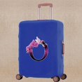 thumbnail image 1 of Luggage Cover Elasticity Thicken Travel Accessory Covers Flower Color Print Trolley Protective Case Apply To 18-32 Inch Suitcase 8Flower color O M (22-25inch), 1 of 6