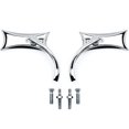 thumbnail image 3 of Krator Adaptateurs de Boulons de Rétroviseurs de Moto Torsadés Compatibles avec Harley Davidson Road King Custom Classic, 3 of 3