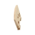 thumbnail image 1 of Unatoiry Violon Durable Accessoire Musical Violon Violon Fiddle Pré-Découpé Ponts comme Montré 1Ensemble, 1 of 6