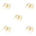 thumbnail image 2 of stanreset 1/2/3/5 2 Pieces Household Hotel Polyester Curtain Holdback Living Room Drape Tieback Draperies Decorative Holder Waved Rope Gold 5PCS, 2 of 6