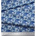 thumbnail image 2 of Soimoi Rayon Fabric Floral & Paisley Print Fabric by Yard 42 Inch Wide, 2 of 5