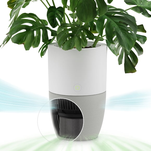 Dupray Bloom™ Medical-Grade HEPA-13 Air Purifier with Integrated Planter