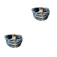 thumbnail image 2 of QualitChoice Bracelet Multi-layers Magnetic Buckle Leather Multi-colored Leopard Print Valentines Day Gifts Bracelets Hand Jewelry Blue 2Set, 2 of 6