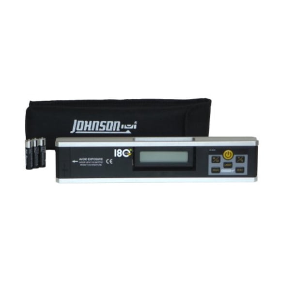 Johnson Level and Tool 40-6080 Niveau Laser Numérique Magnétique de 12 Pouces
