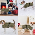 thumbnail image 4 of Hearth & Gear Dog Winter Coat Dog Cold Weather Jacket With Padding Dog Vest With Built In Pet Warm Clothing Dog Clothing With Back Zipper Dog Jacket Suitable For Small Med Pet Clothes Hangers for, 4 of 5