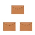 thumbnail image 2 of mmirethe Store Important Documents In Style File Document Bag Organized Felt Folder Organizer File Folders File Storage earth yellow 3Set, 2 of 6